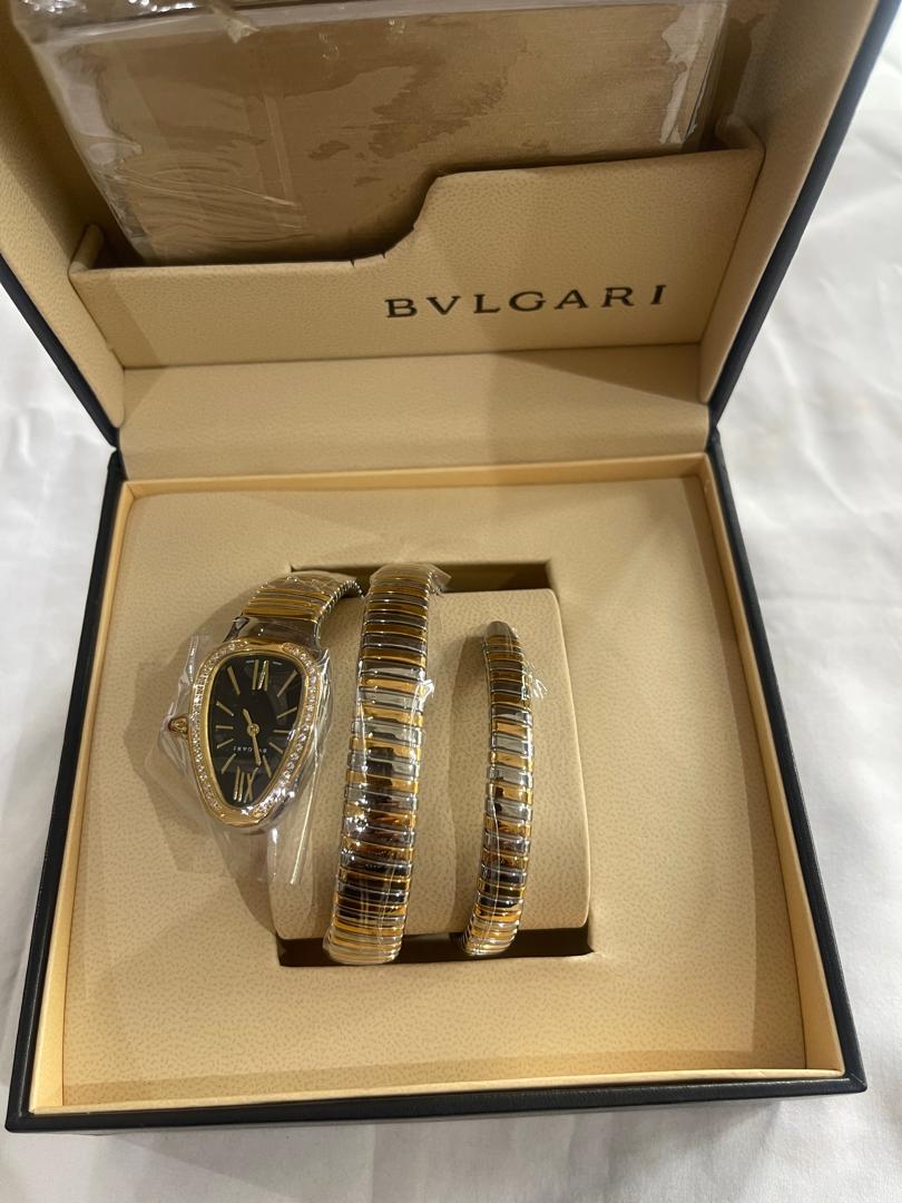 Bulgari spiral wrist watch